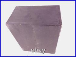 Antique Victorian Roombox Diorama Dolls Playing Croquet Hand Made Painted