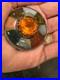 Antique Victorian Scottish Agate Cairngorm Sash Kilt Brooch Pin