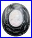Antique Victorian Whitby Jet Cameo Brooch Hand Carved Shell Goddess