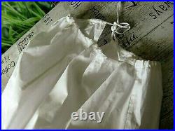 Antique Victorian/edwardian Lace & Hand Embroidered Ladies Petticoat/tiered