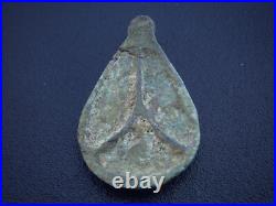 Antique Vintage Old Victorian Hand Carved Shell Cameo Pendant Brooch Pin