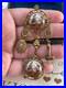 Antique brooch 19th Victorian Style Long w 2 Cameos Hand Painting Very Rare