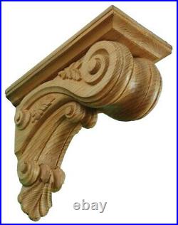 Architectural Ceiling Corbel, Hand Carved Feature Soffit Ceiling Corbel PG790