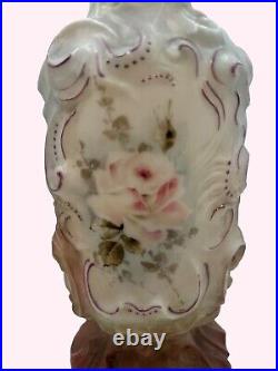 Beautiful 13 WAVECREST Art Nouveau Vase Hand Painted