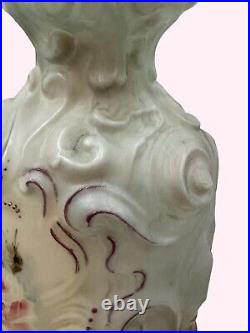 Beautiful 13 WAVECREST Art Nouveau Vase Hand Painted