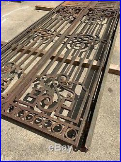 Blacksmith Wrought Iron Victorian Balcony, Railings, Balustrade, Gate Hand Made