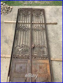 Blacksmith Wrought Iron Victorian Balcony, Railings, Balustrade, Gate Hand Made
