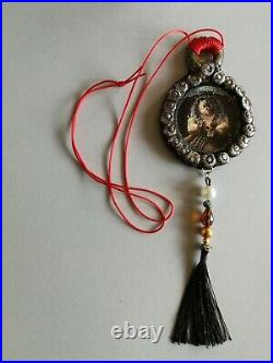 Cat necklace protective talisman medallion pendant amulet charm luxury jewelry 5
