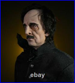 Edgar Allen Poe s Raven Life Size Statue Hand Crafted and Painted New