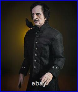 Edgar Allen Poe s Raven Life Size Statue Hand Crafted and Painted New