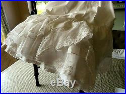 Exquisite Antique Petticoat/underskirt /victorian/edwardian -hand Finished