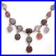 HARLEQUIN Victorian Antique 15K Gold Multi-Colour Natural Spinel Fringe Necklace