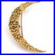 Hand Made Victorian Era Crescent Moon Alaskan Gold Nugget Brooch 14-18k gold