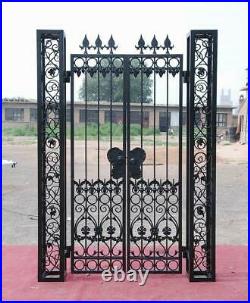 Hand Made Victorian Style Iron Estate Garden Pool Entry Gates Eg21