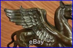 Huge Sale Victorian gilt bronze figural dragon griffin Hand Made Large Sale