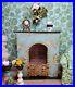 Miniature Dollhouse Furniture Victorian fireplace hand painted 1 inch scale