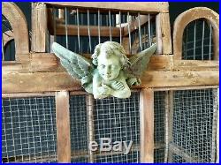 Old Victorian Hand Made Bird Cage beautiful accent and display piece