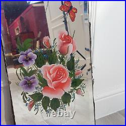 Pair Of Victorian Hand Painted Mirrors OA 1996