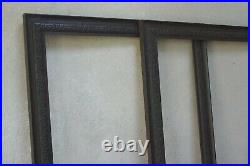 Pair of Large Antique Hand Carved Oak Frames -19th Century (Aperture 27 x 22)