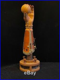 Rare Prostetric Arm With Articulated Hand From The Victorian Era
