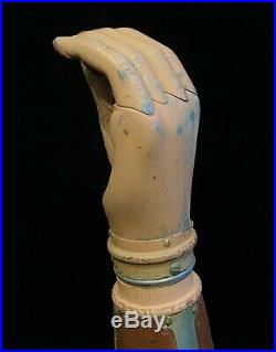 Rare Prostetric Arm With Articulated Hand From The Victorian Era