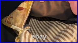 Rare Victorian Elaine ES8 HAND PAINTED PURSE WITH BROOCH