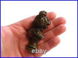 SUPERB Antique Victorian Bronze Wax Hand Seal Sceau Peseau PUTTI SHAPE L@@K SUPERB Antique Victorian Bronze Wax Hand Seal Sceau Peseau PUTTI SHAPE L@@K
