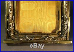 SUPERB LARGE 19th. CENTURY PICTURE FRAME & HAND PAINTED PORCELAIN MINIATURE
