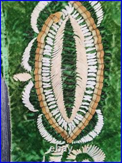 Set of Five Antique Victorian Hand Embroidery Silk on Velvet