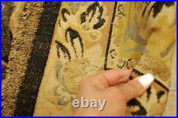 Tapestry French European Hand Loomed Victorian Beauty Easy Wall Hanging4x6.4