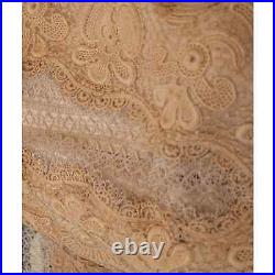 True Victorian Hand Made Battenburg Lace Jacket Antique Ivory Vintage 19th C