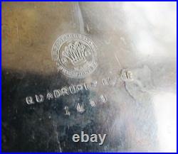 Unique Antique VICTORIAN Hand-Hammered Silverplate Water Tipping Urn, circa 1880