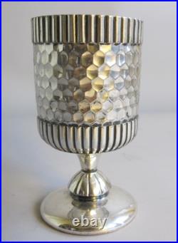 Unique Antique VICTORIAN Hand-Hammered Silverplate Water Tipping Urn, circa 1880