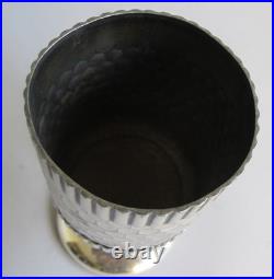 Unique Antique VICTORIAN Hand-Hammered Silverplate Water Tipping Urn, circa 1880