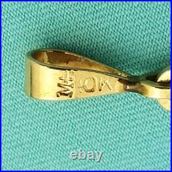 Victorian 10K Gold Hand Carved Cameo Pendant-1900-Antique-Teardrop-Lavalier