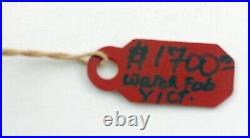 Victorian Antique 1800's Rose Gold Hand Made Pocket Watch Chain Fob 13 Long