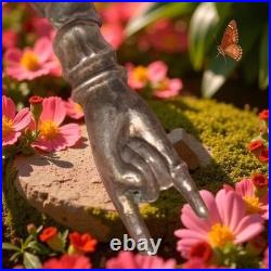 Victorian Antique Hand Jewel Ring Talisman Charm RARE Estate Heirloom Pendant