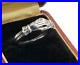Victorian Fede Gimmel Clasped Hands Ring Sterling Silver Engraved S 5.2 Antique