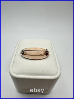 Victorian Gold Daughters Utah Hand Cart Pioneers LDS Brooch Pin VERY RARE Read