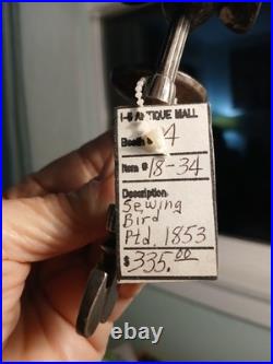 Victorian Hand Sewing Bird Tool