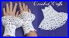 Victorian Style Crochet Handcuffs Vintage Style Crochet Lace Gloves Crochet Lacy Wristlets Diy