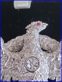 Vintage Ann Hand Victorian Eagle Pin Brooch NIB 3x2