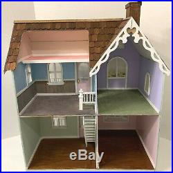 Vintage Cambridge Whitney Wood Charming Victorian Dollhouse 112 Hand Built