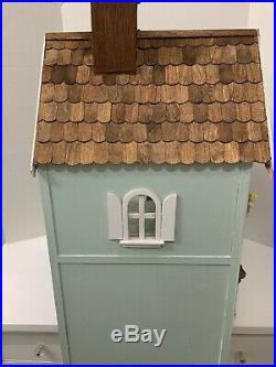 Vintage Cambridge Whitney Wood Charming Victorian Dollhouse 112 Hand Built