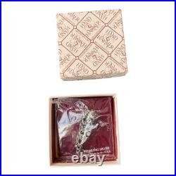 Vintage Victorian Style Corsage Pin Brooch Sterling Silver Hand Hamer Estate