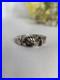Vintage Victorian Style Sterling Silver Hands And Heart Una Fede Gimmel Ring
